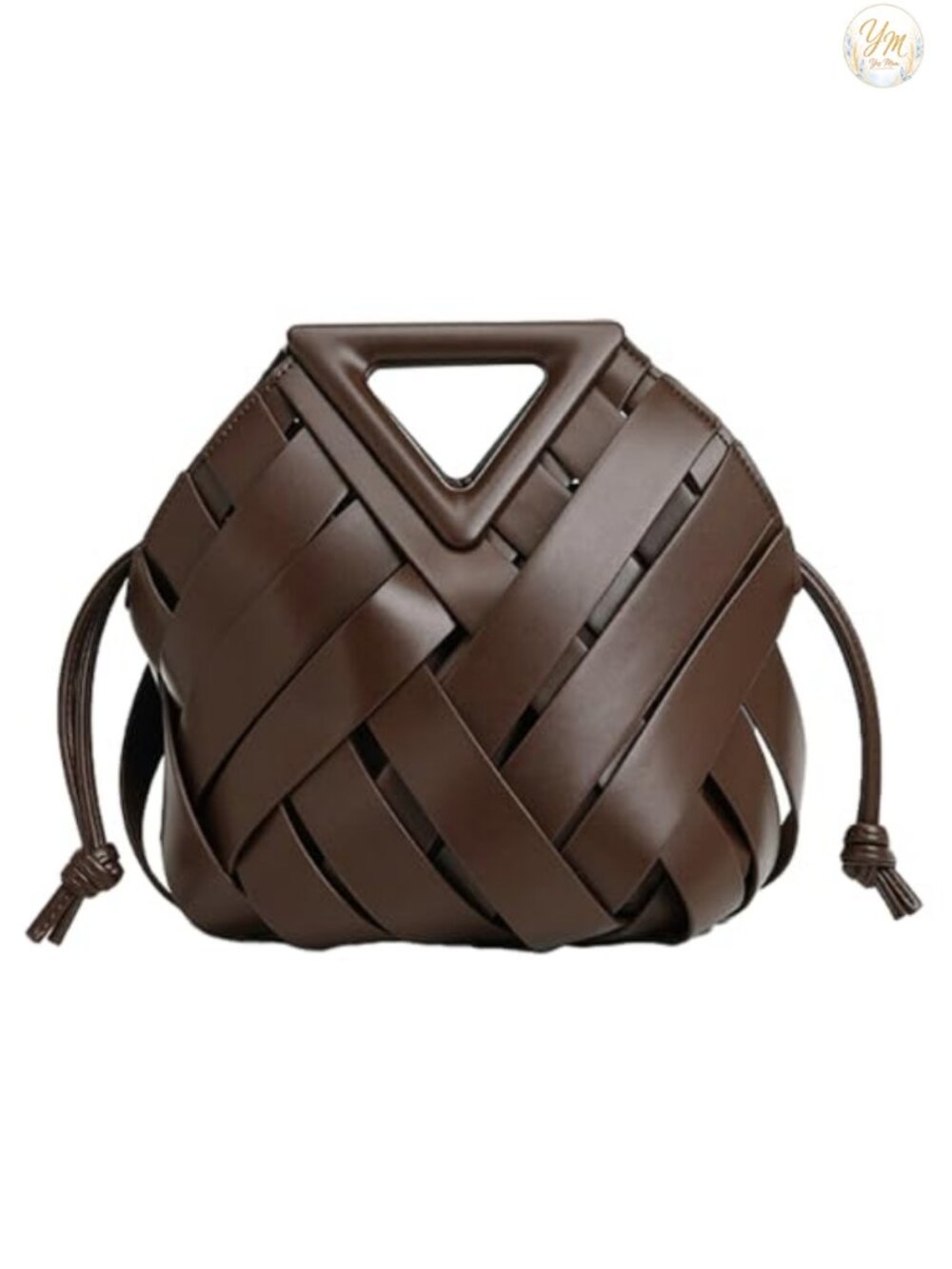 Vegan Leather Woven Clutch Crossbody Bag Cute Top Handle Handbag Satchel